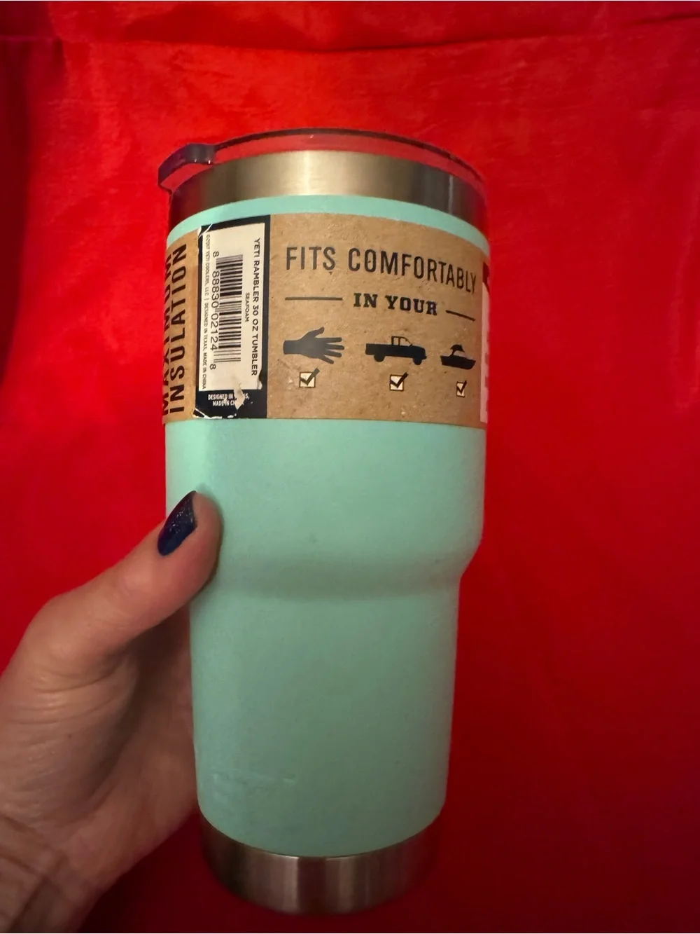 Yeti Rambler 30 oz Tumbler - Seafoam Blue l